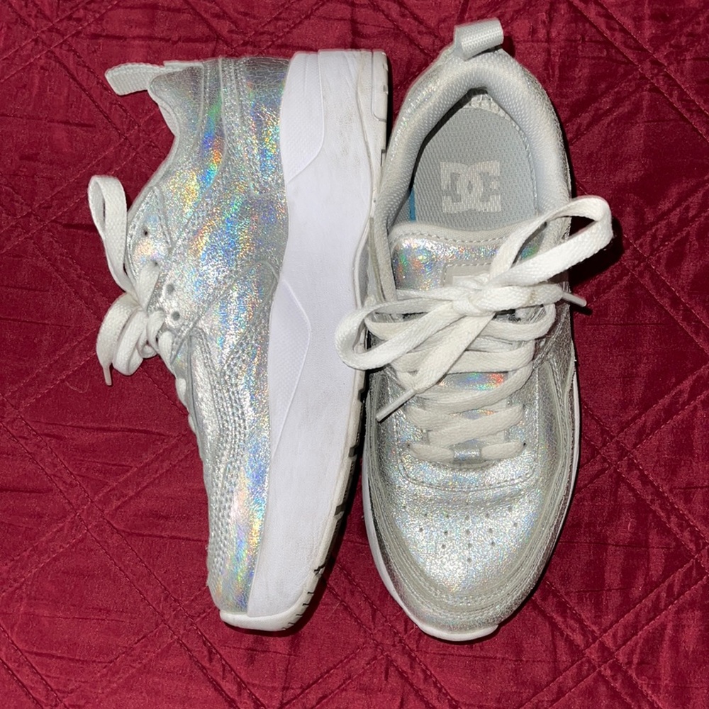 DC rainbow shoes